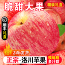 正宗陕西洛川苹果10斤新鲜水果红富士当季 整箱礼盒冰糖心脆甜苹果