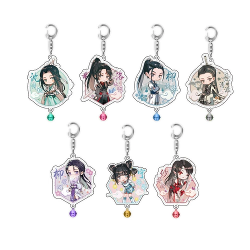 南漫社 Подлинное ношение самостоятельного руководства вокруг акрилового подвеска Shenqing Qiuluo Binghe Остаток реакция анимация анимация подвеска