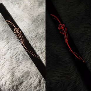 少爷的白菜铺 夜光尺子 心电图 spank拍痧工具 紫光檀