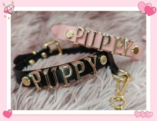 pp阿猫阿狗 字母项圈 专属项圈 可爱  日常 cosplay 项链k9