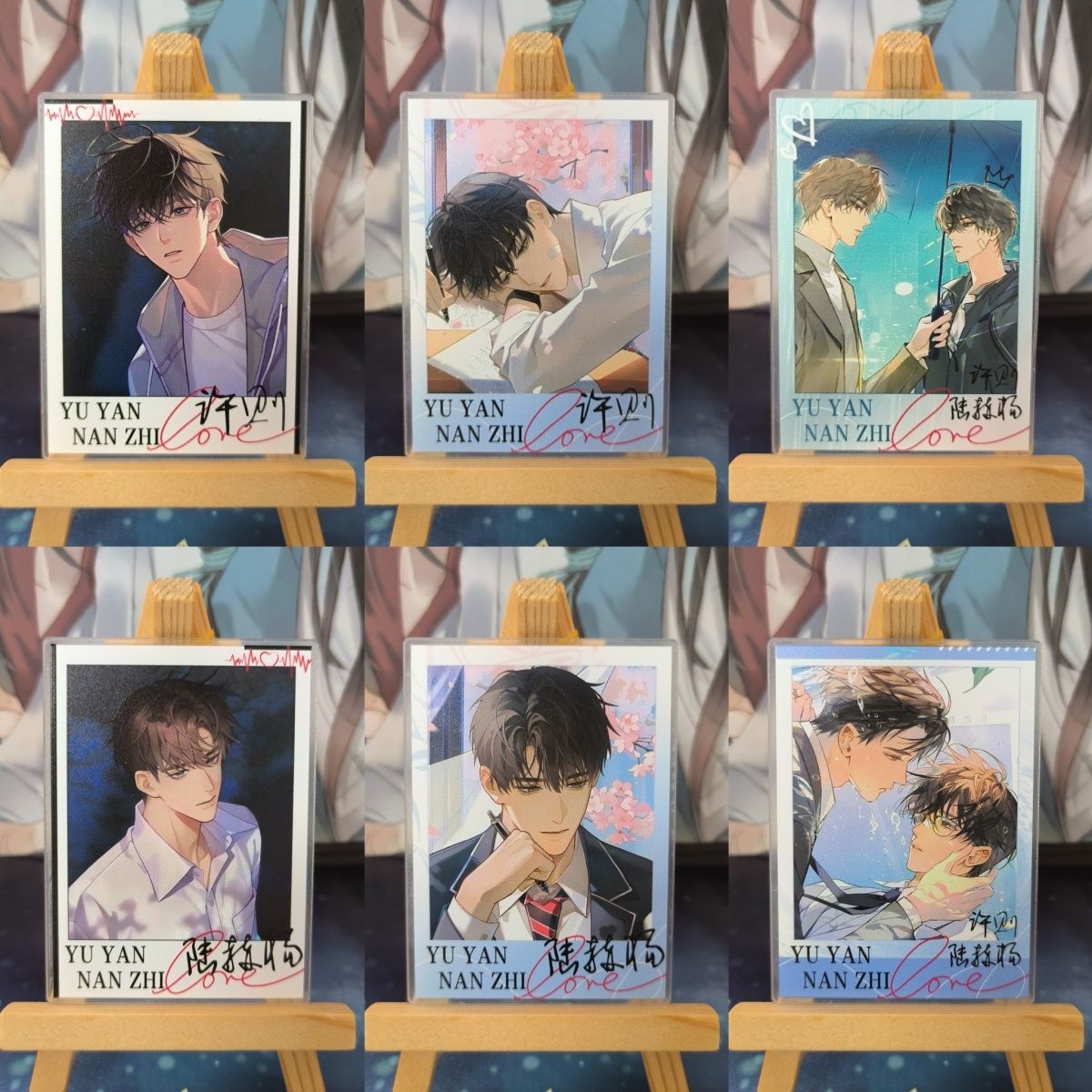 欲言难止新款亚克力LOMO卡陆赫杨许则双人周边拍立得小卡收藏装饰