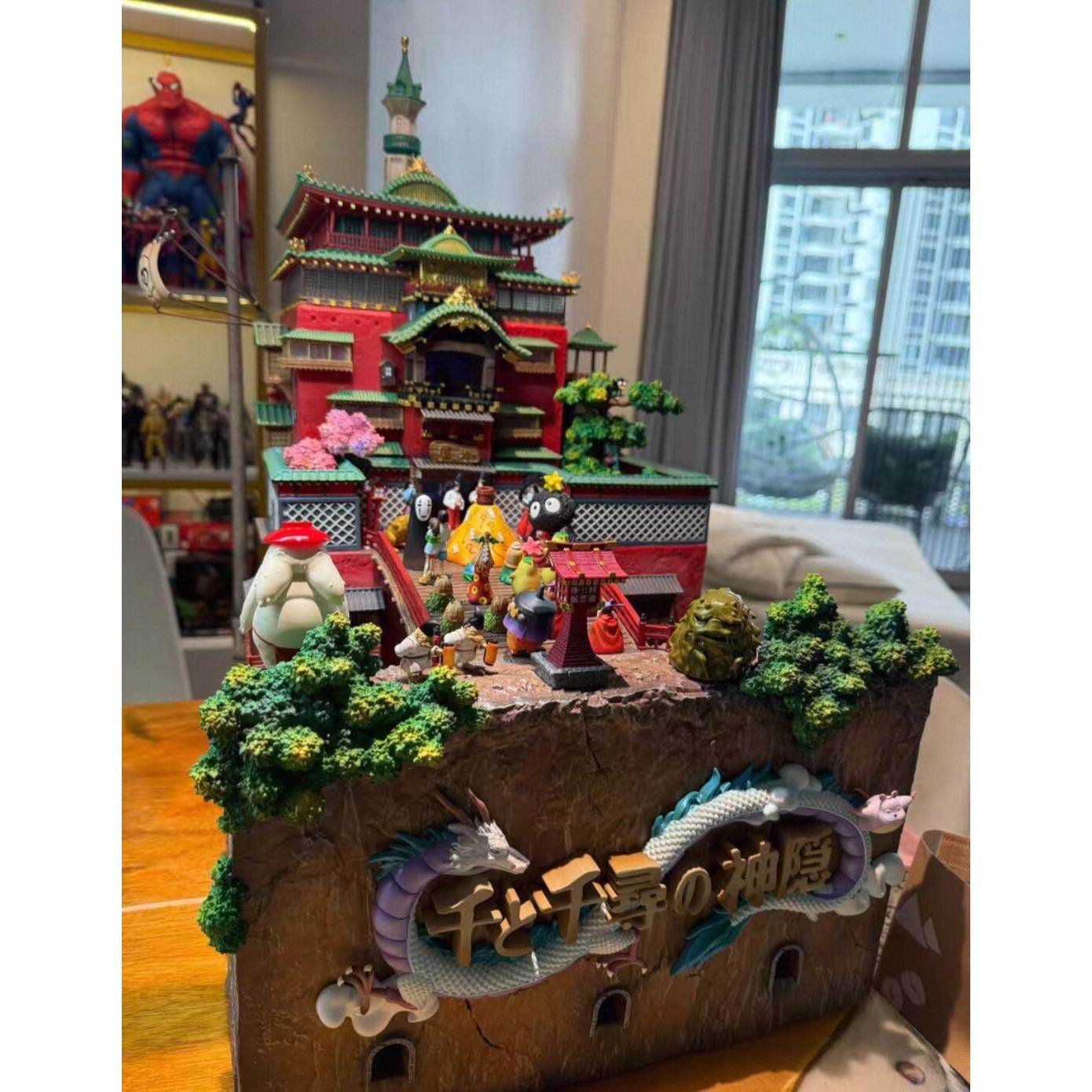 宫崎骏千与千寻动画漫模型雕像模型摆件玩具gk游戏opm油屋2.0发光