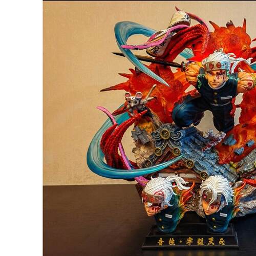 幻想屋音柱鬼灭之刃宇髓天元动画漫模型雕像模型摆件玩具gk无限城