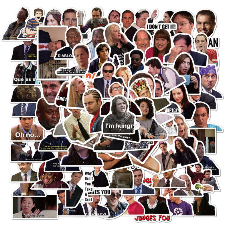 美剧涂鸦滑板保温杯防水手机壳