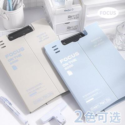 Vertical clamp A4 folder clamp writing pad写字板夹