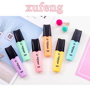 Double Headed Highlighter Pen Set Fluorescent Markers Highli
