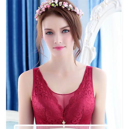 Plus Size Push Up Vest Bras for Women Sexy Lingerie 大码文胸