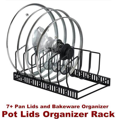 Pot Lids Organizer Rack Pan Bakeware Organizer Rack Holder