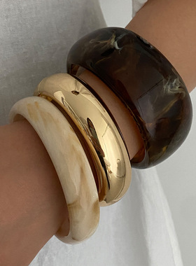 欧美跨境复古设计感弧形亚克力光