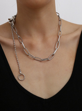 欧美跨境饰品嘻哈钥匙扣设计款项