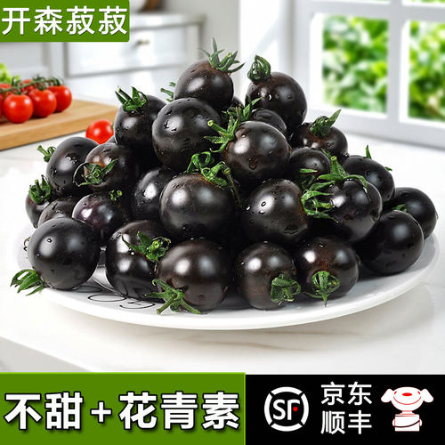 黑色小番茄小柿子圣女果