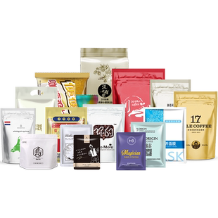 新技术纳米UV卷筒印刷复合袋食品茶叶袋咖啡豆逆向UV软包装袋定制