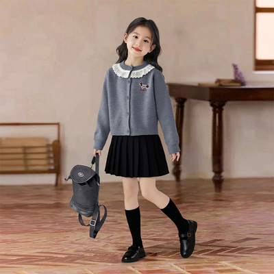 女童套装2025春秋季新款两件套