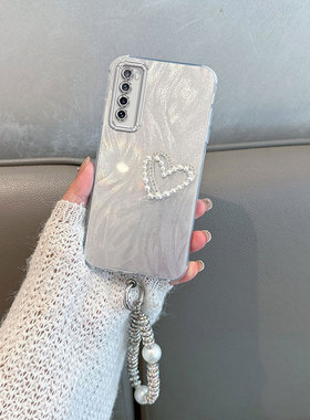 适用于华为nova7手机壳novo7pro新款女nava7se5g自带镜头膜jef一an20全包防摔n7es高级感navo75g简约时尚note