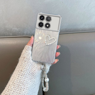 适用于红米k70手机壳redmik70pro新款女k7o至尊版自带镜头膜小米k70u至尊宝ultra全包防摔red70k高级感简约