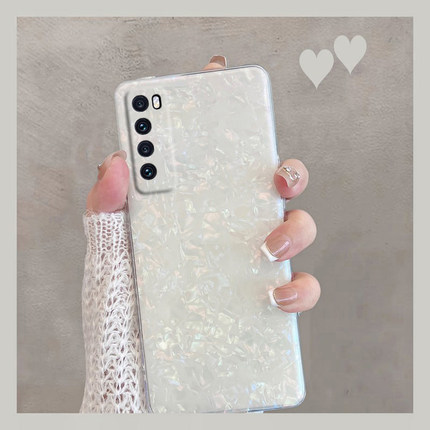 适用于华为nova7手机壳nove7se新款nowa7pro5g曲屏n7es网红ins活力版novo75g简约note时尚女nava全包防摔navo