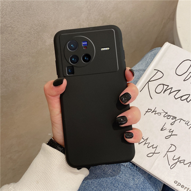 适用于vivox80pro简约保护壳防摔