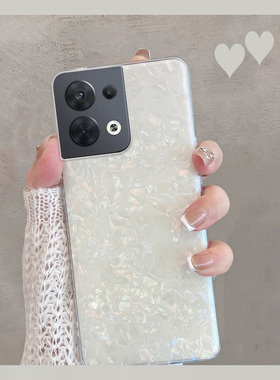 适用于opporeno8手机壳oppo简约reno8pro5g新款pgbm10女pgam10opopreno白色0pporeno透明oppor8opporone85g套
