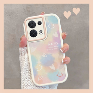 适用于opporeno8手机壳reno8pro5g新款pgbm10女8+全包防摔oppo创意opporone85g小清新oppor8por十opopreno8加