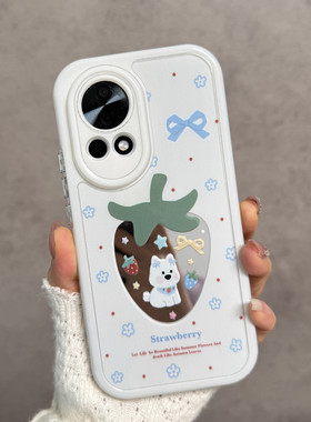 适用于华为nova13手机壳nove12新款女novo12pro可爱ultra草莓blk一al80全包blkal00防摔note12por创意u小清新