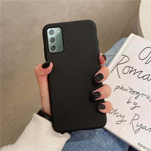 适用于三星note20手机壳黑色