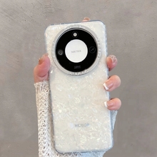 适用于华为荣耀x60手机壳透明brc一an00新款x6o ins风honor60x简约女brcan叉六零anoo全包防摔brcanoo高级感