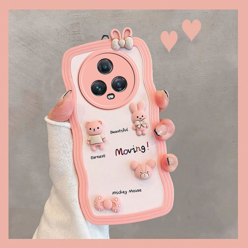 适用华为荣耀magic5手机壳新款migc魔术五migac可爱maigc女majic卡通