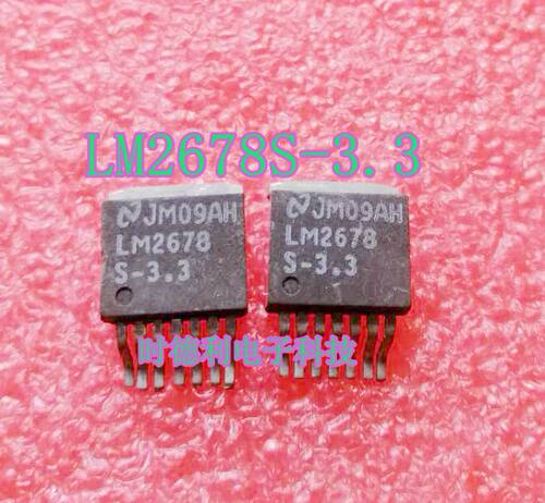 进口LM2678S-3.3 TO-263 贴片 降压 开关电源稳压器芯片IC 3.3V5A