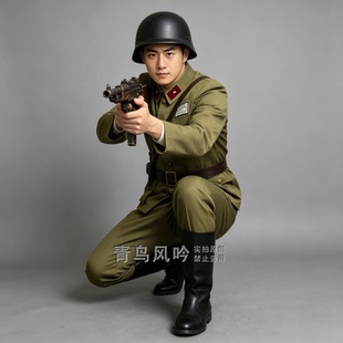 八佰国军士兵抗日演出服国民话剧本杀微电影舞台剧服装cos出租