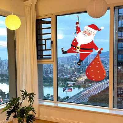 圣诞节装饰品圣诞老人贴纸