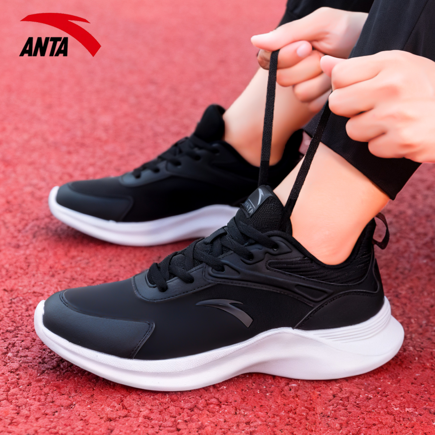 安踏男鞋运动鞋男款秋冬新款跑鞋