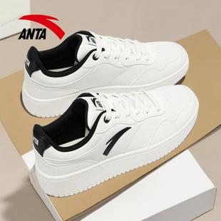板鞋 透气小白鞋 春季 安踏男鞋 男款 官方旗舰正品 平板运动鞋 新款