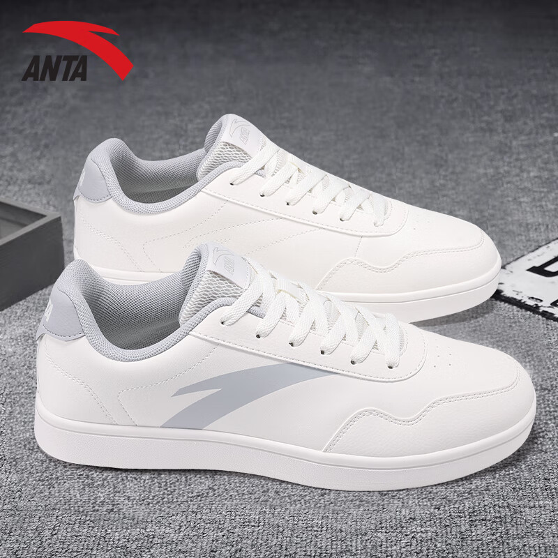 安踏2025秋季新款防水滑板鞋