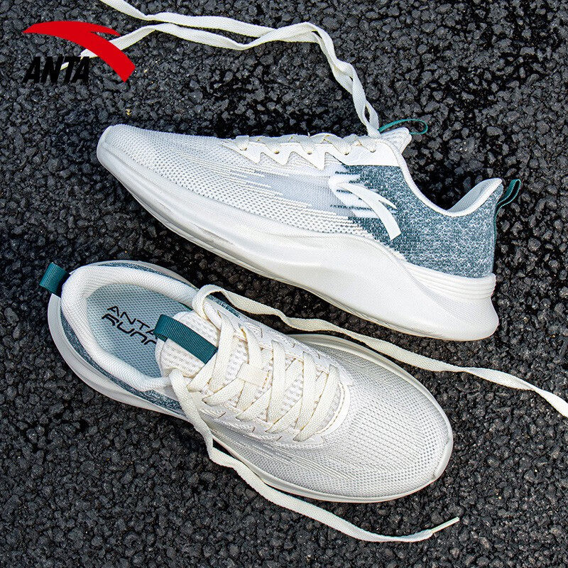 安踏男鞋跑步鞋春季新款男士网鞋官方旗舰店正品男款运动鞋男