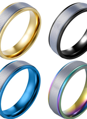 不锈钢饰品钛钢不掉色戒指ring指