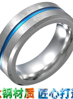 手饰品男士钛钢精致原创戒指ring