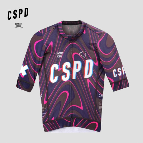 CSPD男女夏季公路车短袖骑行服