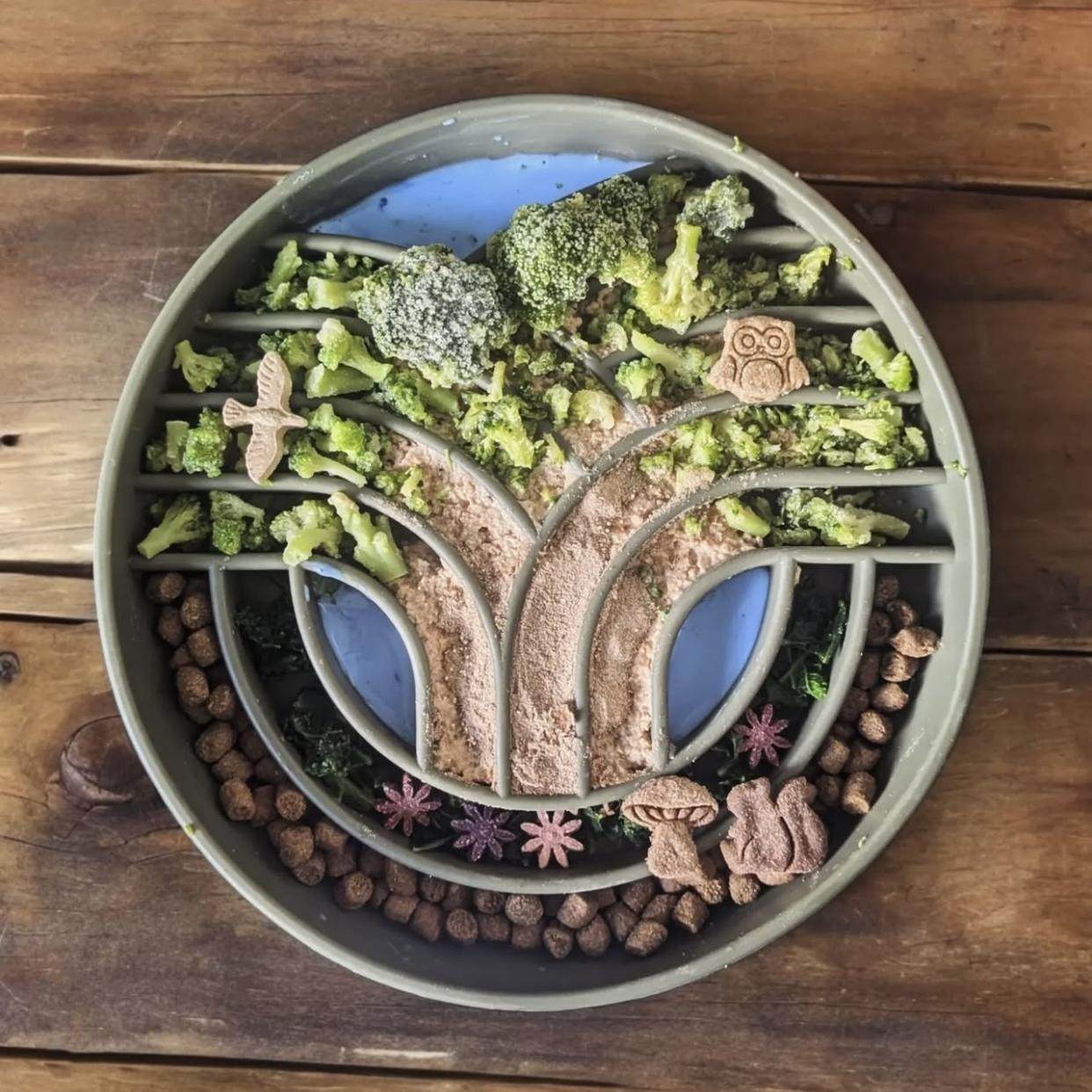 OHMO宠物狗狗猫丰容碗慢食碗食品级硅胶防噎丰盛大餐吸盘防打翻,宠物/宠物食品及用品,猫狗碗/慢食碗,淘宝优惠券,粉丝福利购,淘宝优惠卷