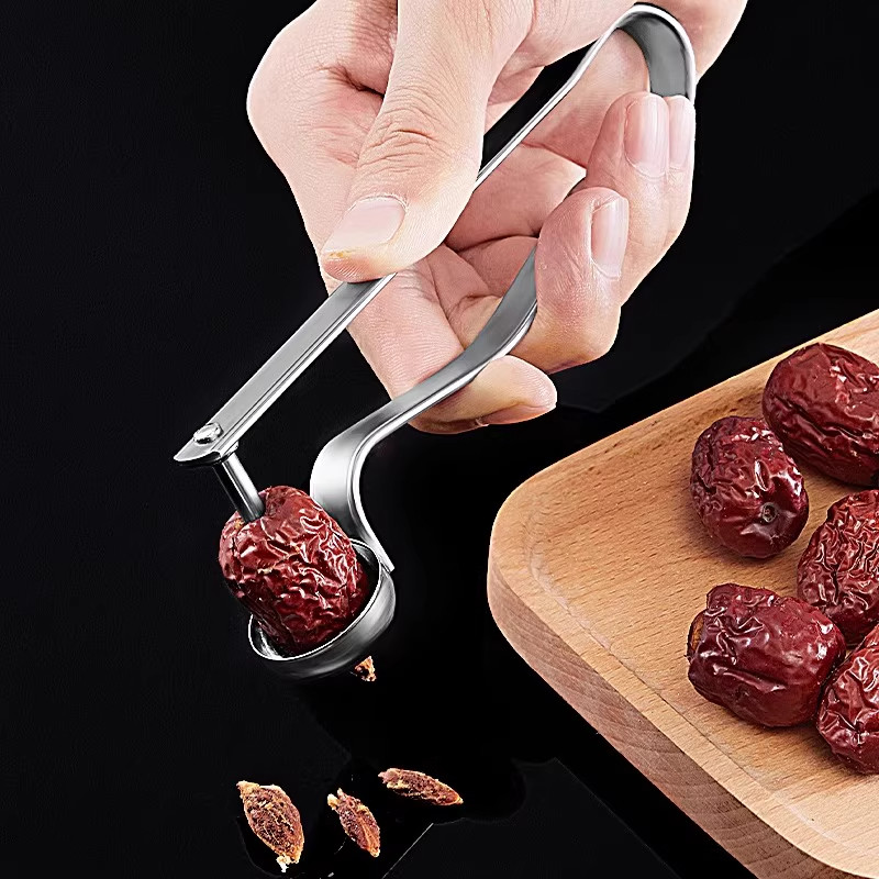 水果家用去核器不锈钢去红枣核神器开枣核器大枣子去取枣胡心工具