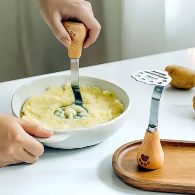 小熊压泥器宝宝辅食不锈钢