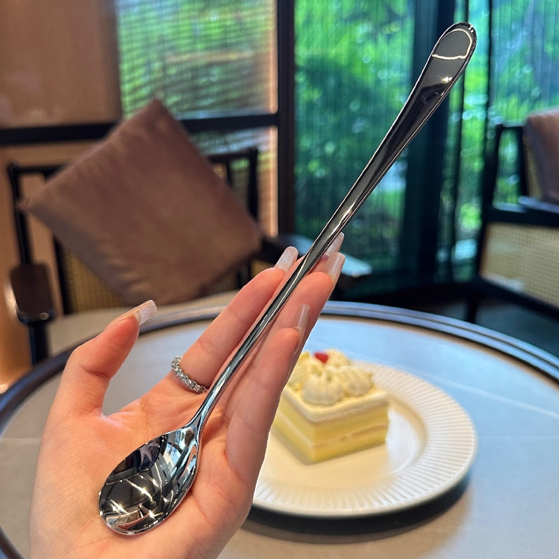 欧洲货！品质好物316的漂亮搅拌勺子！咖啡搅拌勺！蛋糕勺甜品勺