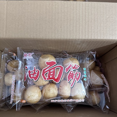 无锡清水油面筋商超油面筋泡火锅食材超市零售专用 25g*20袋 商用