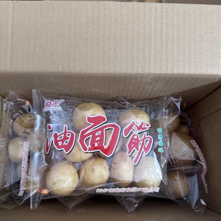 无锡清水油面筋商超油面筋泡火锅食材超市零售专用 25g*20袋 商用
