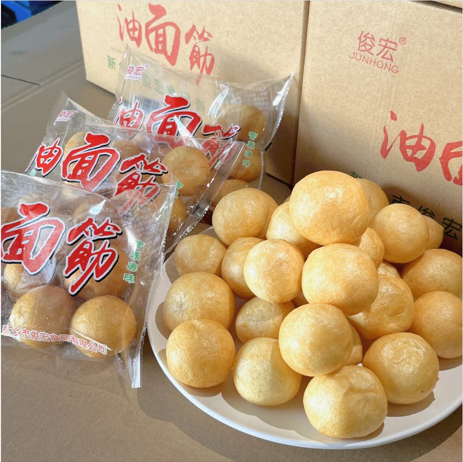 无锡清水油面筋商超油面筋泡火锅特色干货及养生干料