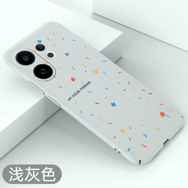 适用于vivos30手机壳彩色碎片s30promini超薄防摔保护套VIVO新品全包不顶膜创意硬壳涂鸦裸机手感散热外壳