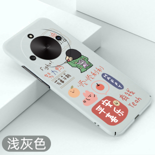 荣耀x50手机壳卡通荣耀x50gt超薄防摔硬壳honorx50i蜡笔小新全包保护套新款创意可爱不顶膜磨砂裸机散热潮壳