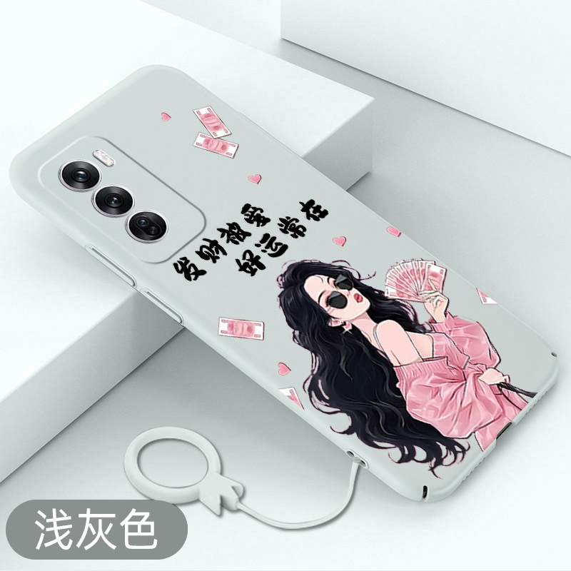 适用于OPPOReno12手机壳好运常在reno12pro全包超薄硬壳OPPO不顶膜防摔保护套高级感创意新款卡通个性散热壳