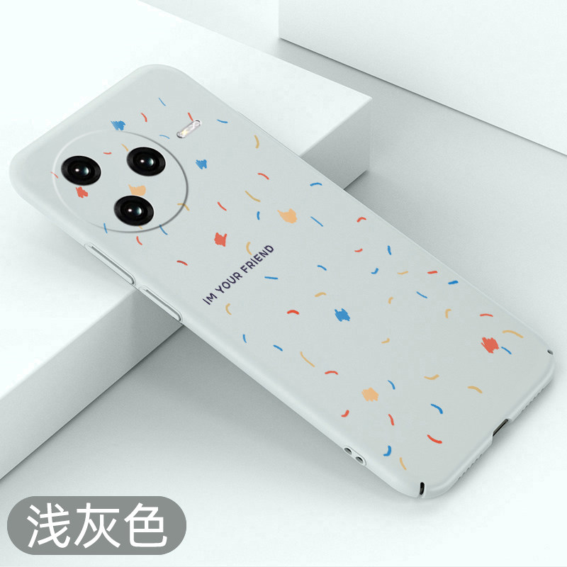 适用于红米k80手机壳彩色碎片k80pro超薄防摔RedmiK80保护套新品全包不顶膜创意硬壳简约涂鸦裸机手感散热壳
