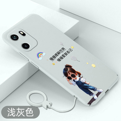 适用一加ace6手机壳背带裤女孩1+Ace6全包保护套OnePlusACE6超薄卡通硬壳不顶膜防摔创意新款个性可爱散热壳