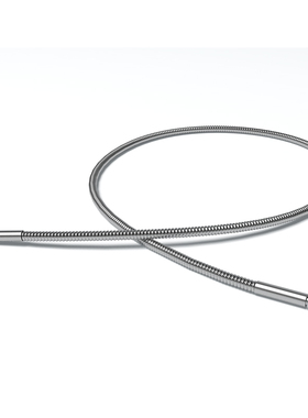 适用FSMA905全金属耐高温耐热XSR抗辐照石英光纤sma905光纤跳线可